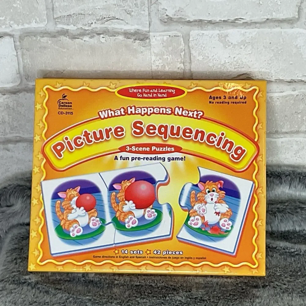 What Happens Next? Picture Sequencing Puzzle Game